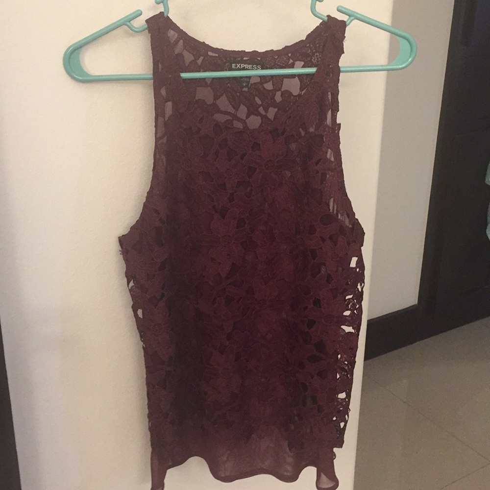 Express lace top.
